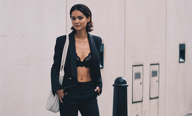 London Fashion Week SS22 Street Style: Day 1