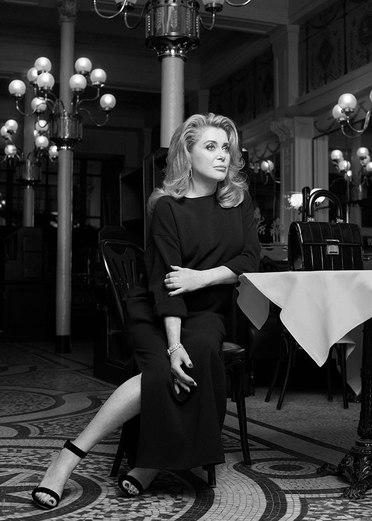 Catherine Deneuve Is the Muse of AMI Le Déjà-Vu Bag