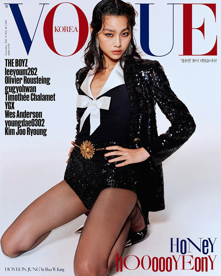 StyleKorea — Jung Ho Yeon for Vogue Korea October 2020.
