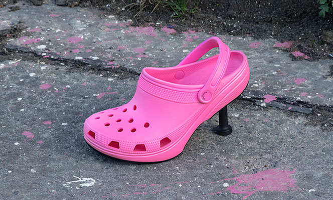 Balenciaga and Crocs Introduced the New Stiletto Clogs