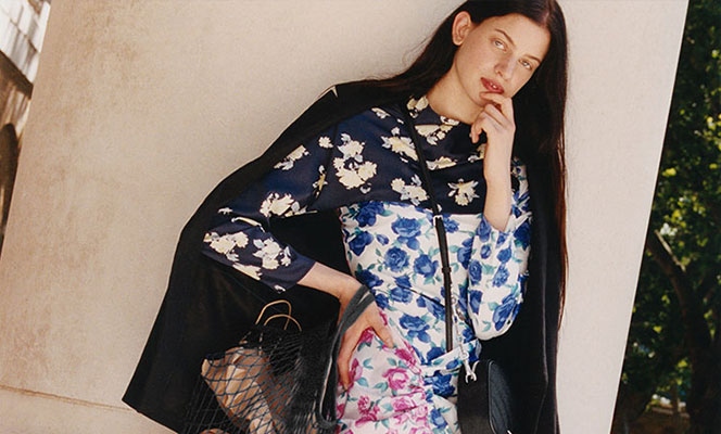 Lily McMenamy Models Charles & Keith 25th Anniversary Collection