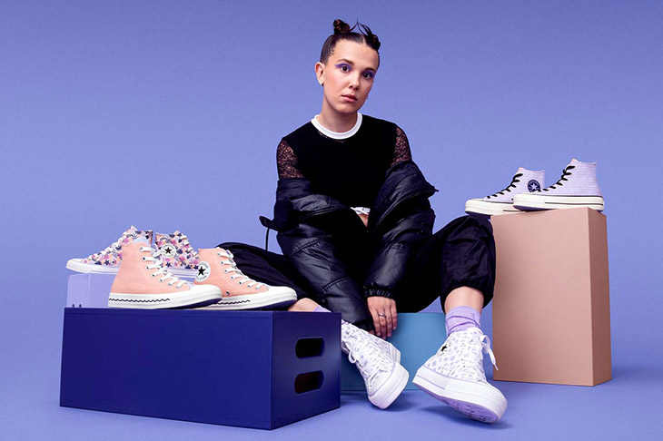 Nervio Reposición De Verdad Discover CONVERSE & MILLIE BOBBY BROWN Fourth Collaboration