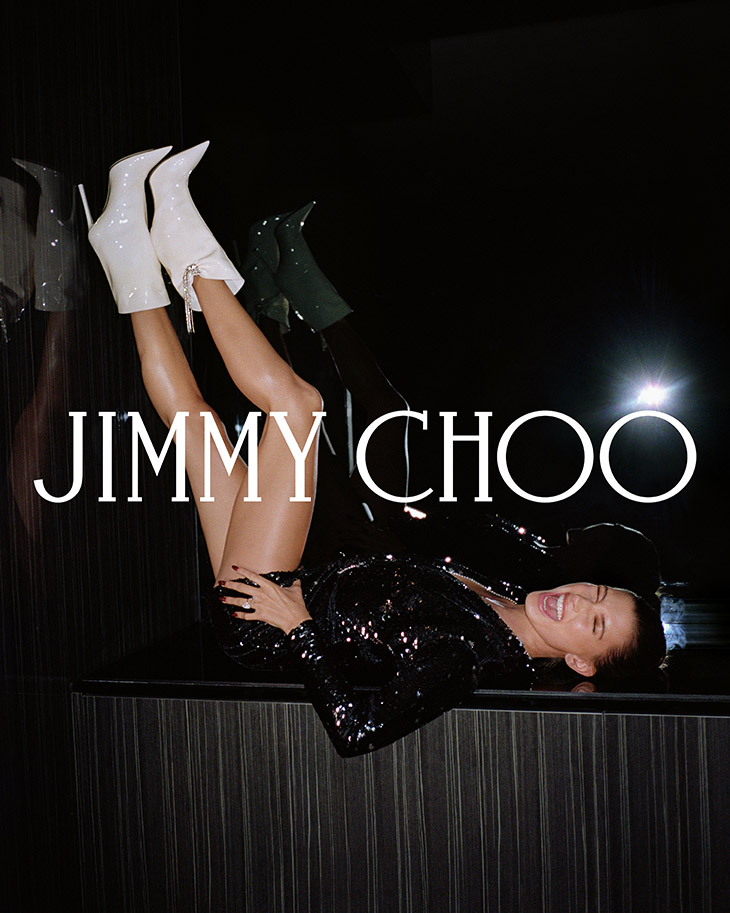 Hailey Bieber is the Face of JIMMY CHOO Winter 2021 Collection