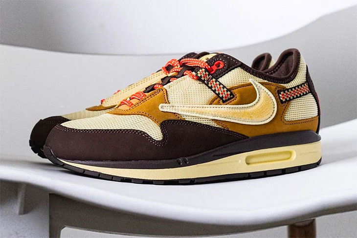 Travis Scott x Nike Air Max 1 'Baroque Brown' Release Is on the