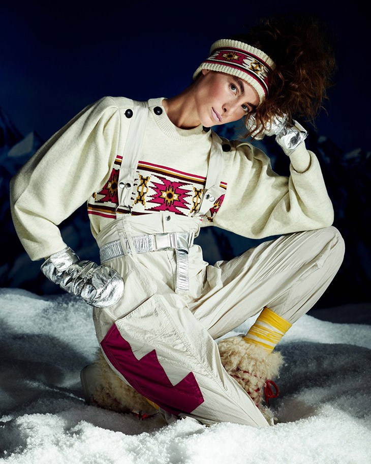 jeg er enig skadedyr Skinnende Discover ISABEL MARANT First Ever Ski Wear Collection