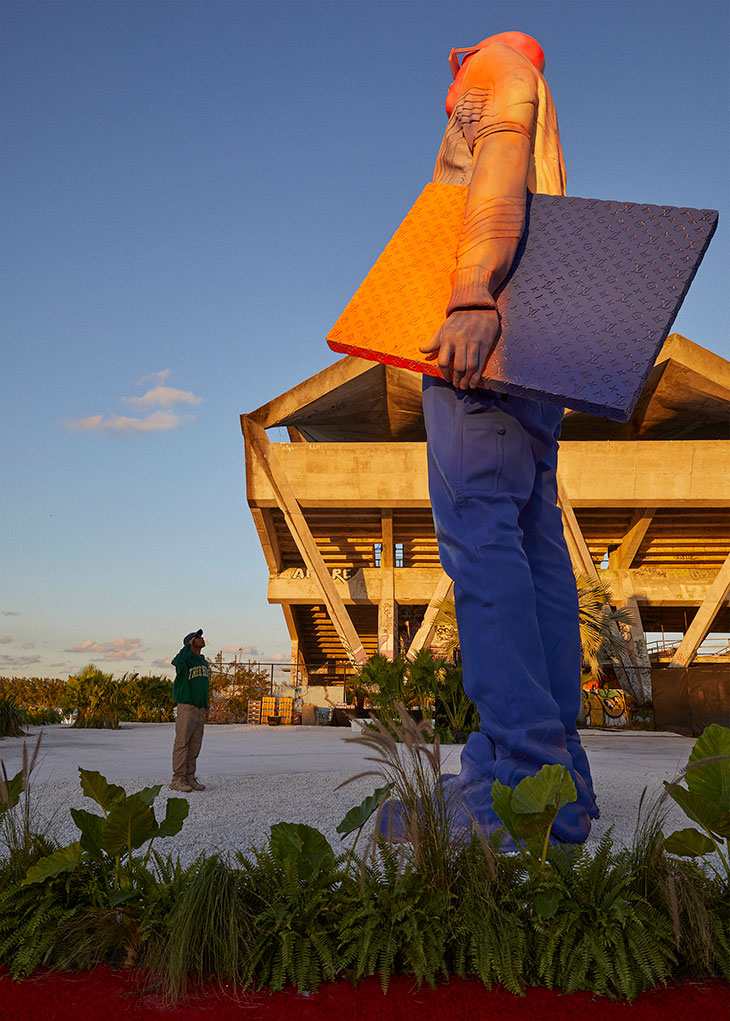 Virgil Abloh Honoured By Louis Vuitton In Tribute Presentation In Miami