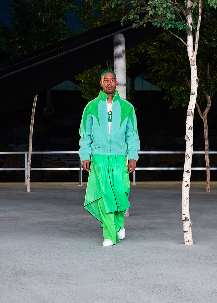 Louis Vuitton's tribute to Virgil Abloh in the brand's Milanese boutique
