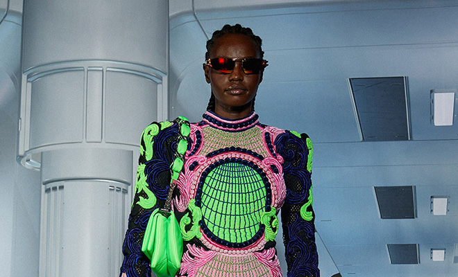 BALMAIN Brings Grunge With Pre-Fall 2022 Collection