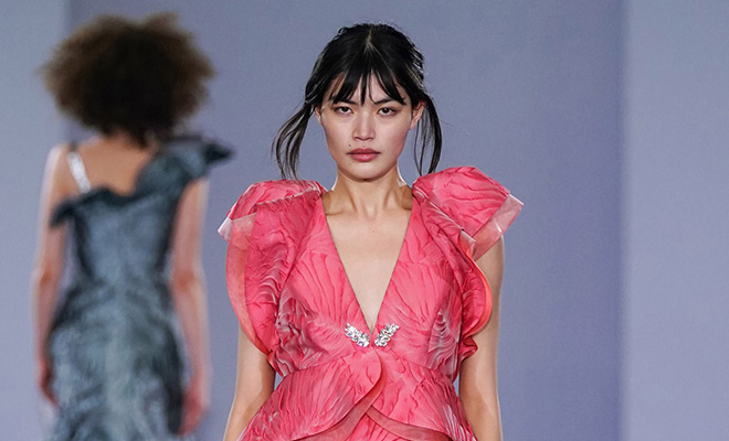 TAE ASHIDA Spring 2022 Collection at Tokyo Fashion Week