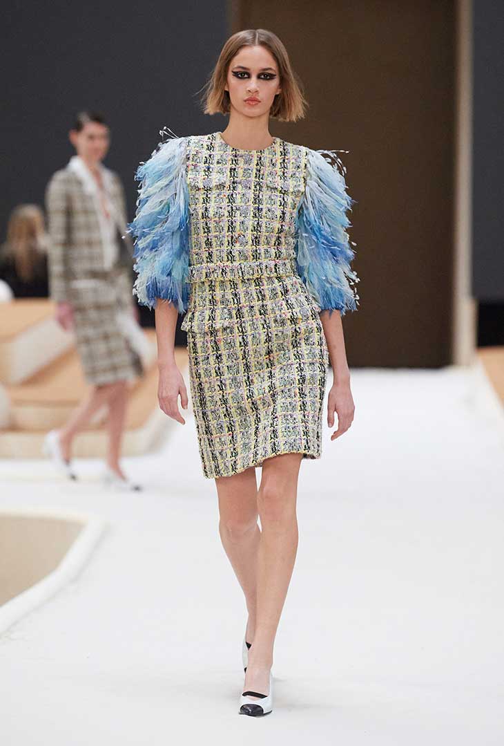 A model walks the runway during the Chanel Haute Couture News Photo -  Getty Images