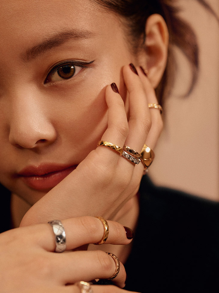 Jennie BLACKPINK Chanel Coco Crush Jewelry Campaign