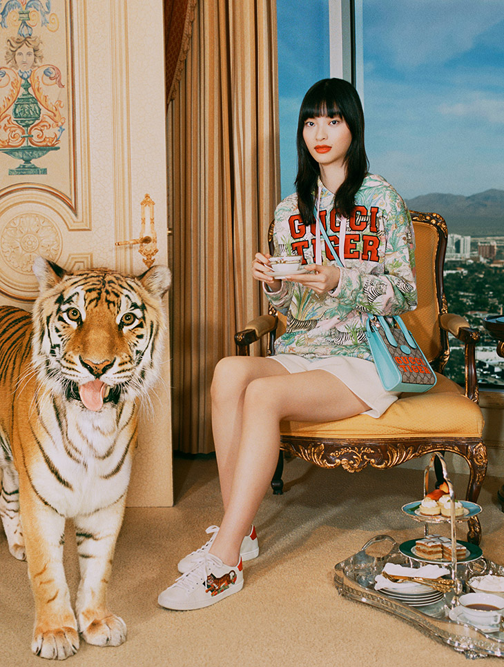 Gucci Chinese New Year campaign , Re-Edition Magazine