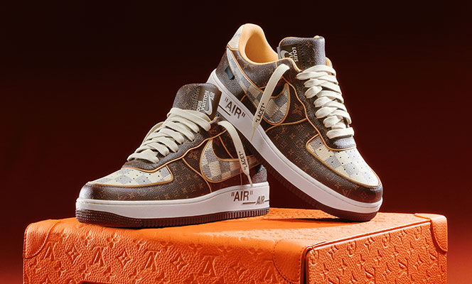 Louis Vuitton's Spring 2022 Men's Collection Gives Nike's Iconic Air Force  1 a Makeover