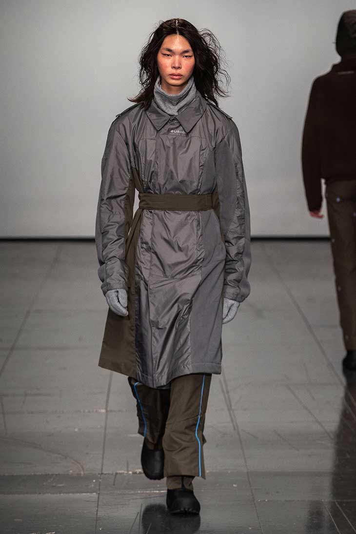 Robyn Lynch Menswear Fashion Show, Collection Fall Winter 2022 presented  during London Fashion Week. Runway look # 009 – NOWFASHION