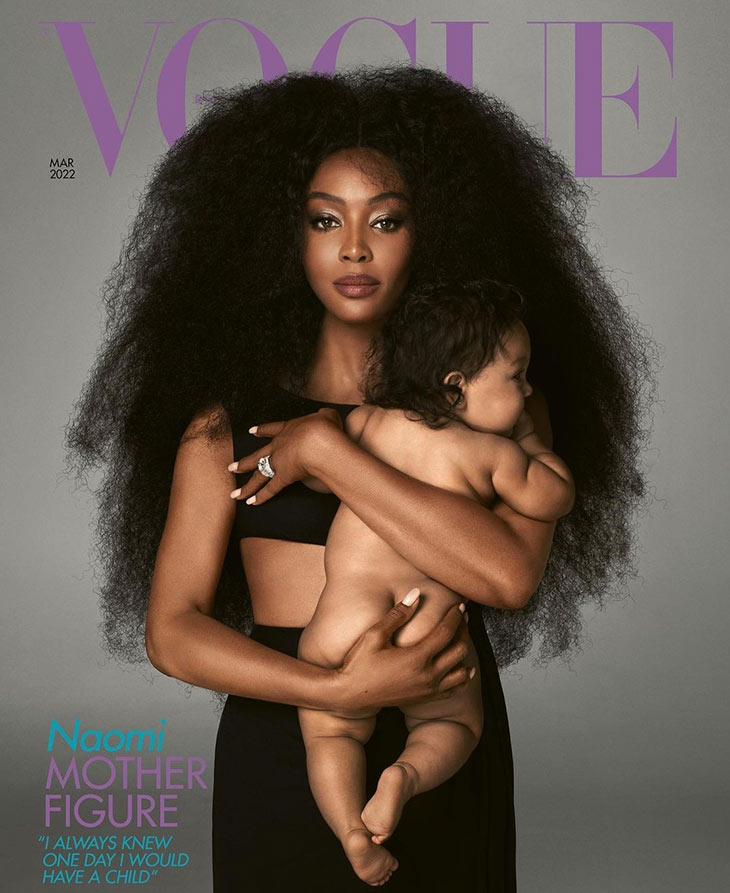 naomi baby vogue