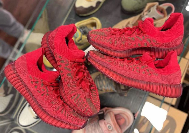 Yeezy Boost 350 V2 CMPCT 'Slate Red' Info