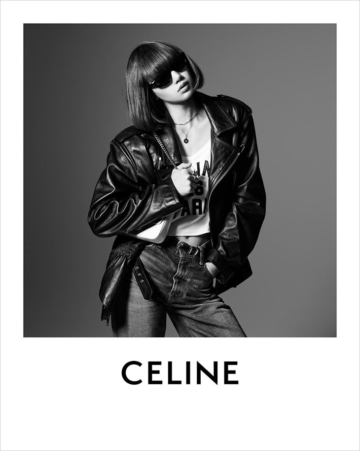 Blackpink's Lisa Goes Full Rebel Girl in Lingerie and Fur Coat at Celine  Show