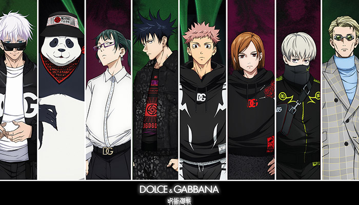 DOLCE & GABBANA X JUJUTSU KAISEN