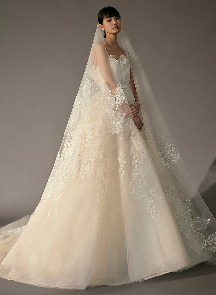 Katy perry dove frey Elie Saab wedding gown | good taste