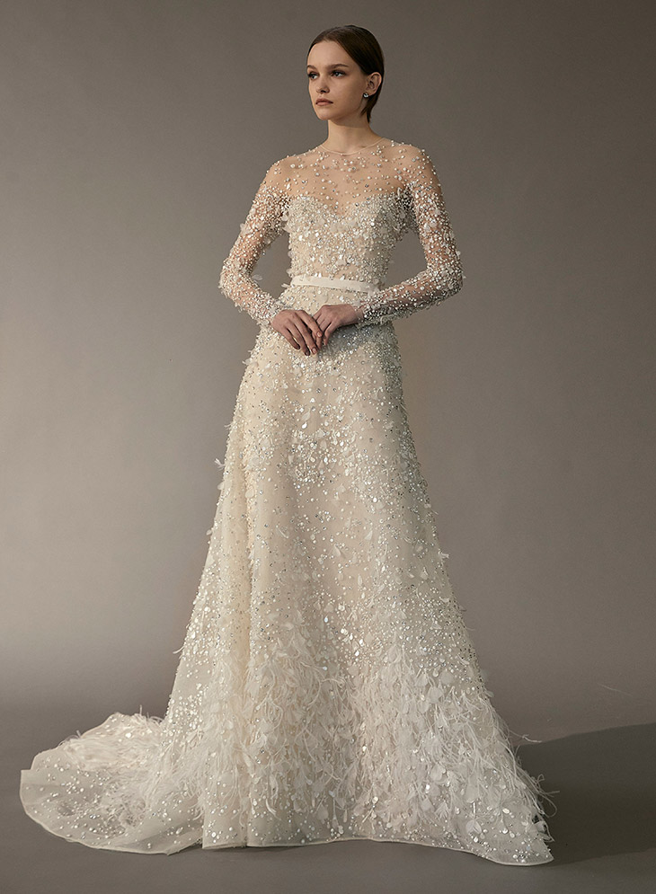 elie saab wedding dress