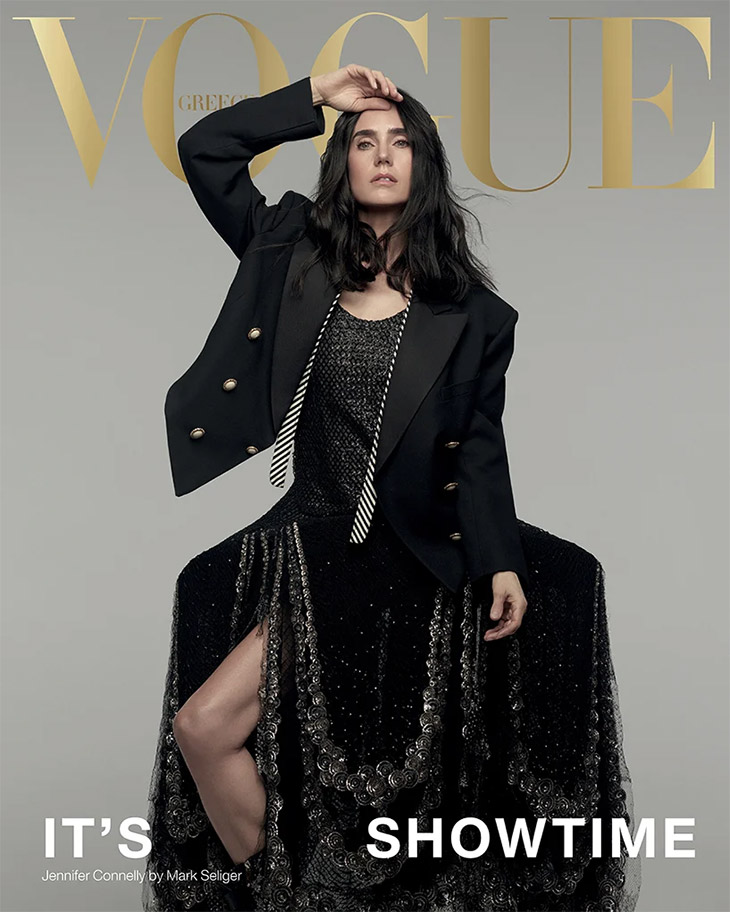 Jennifer Connelly is the Cover Star of Vogue Greece May 2022 Issue