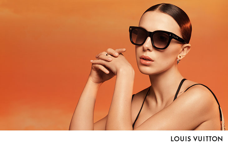 Millie Bobby Brown, Lous and the Yakuza & Karlie Kloss for Louis Vuitton  Eyewear