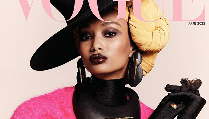 Hani  Ugbad Abdi Cover Vogue Arabia April 2022 Issue