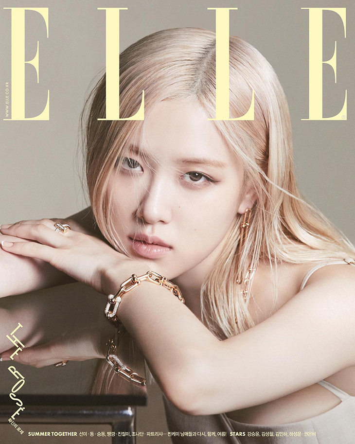 Blackpink Looks Pretty in Louis Vuitton Outfit for Elle Korea Magazine