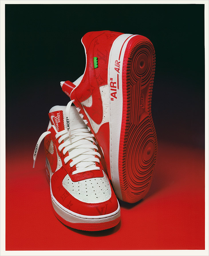 LOUIS VUITTON NIKE AIR FORCE LOW 1 GOLD SNEAKER BY VIRGIL ABLOH, LOUIS  VUITTON X NIKE, 2022