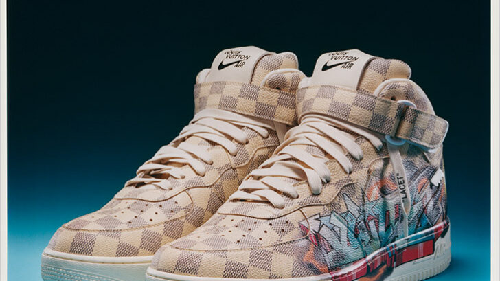 Air Force 1 Mid Louis Vuitton Graffiti