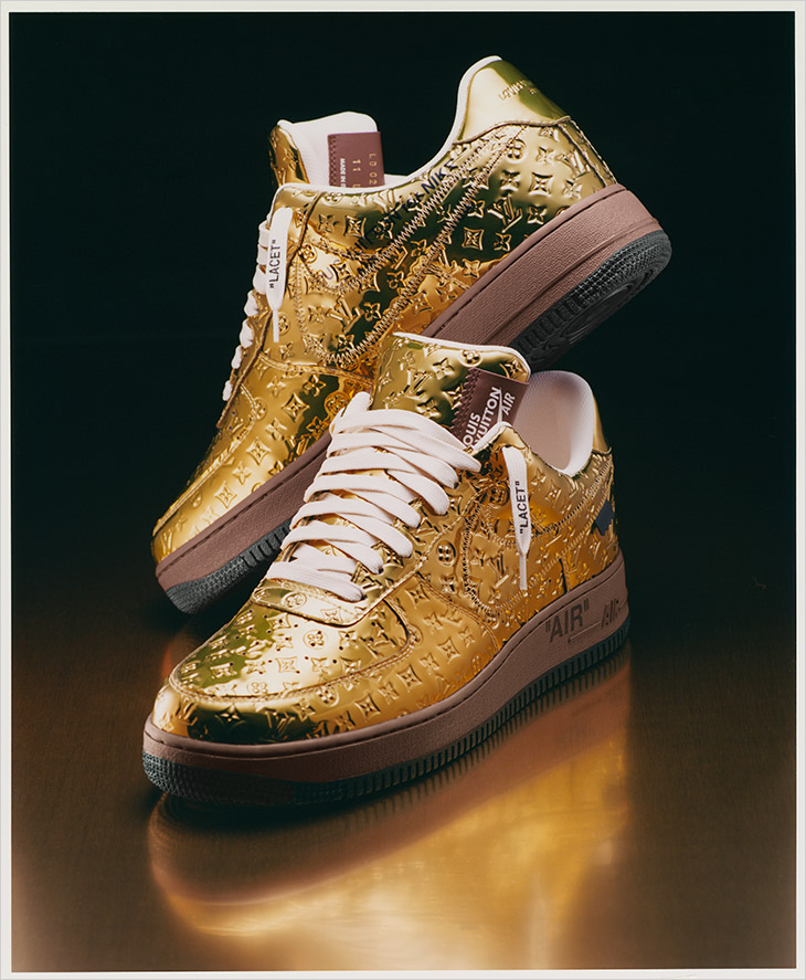 The Louis Vuitton x Nike Air Force 1's Covert Journey to the