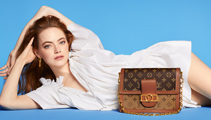 Emma Stone for Louis Vuitton Coeur Battant Fragrance Campaign