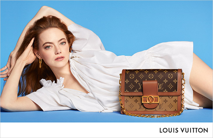 Emma Stone Models Louis Vuitton Fall Winter 2023 Collection