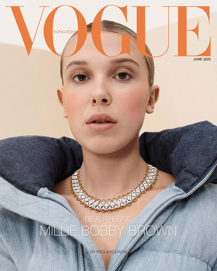 Millie Bobby Brown Stars in Vogue Hong Kong June 2022 Issue