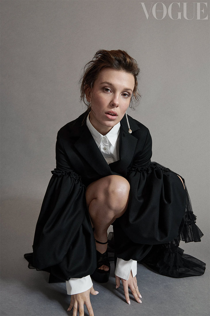 Millie Bobby Brown For Vogue Mexico & Latin America June 2022 Issue