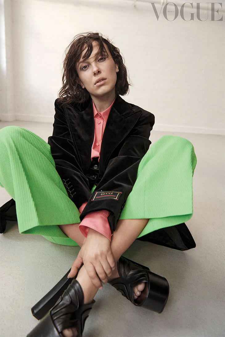Millie Bobby Brown For Vogue Mexico & Latin America June 2022 Issue
