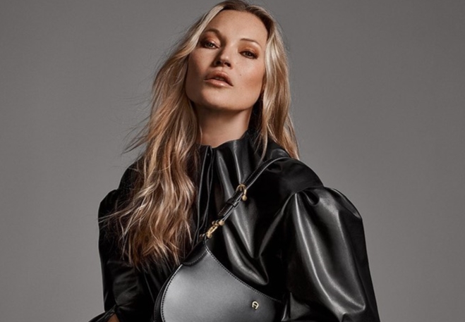 Kate Moss is the of AIGNER Fall Winter 2022 Collection - DSCENE