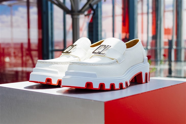 mens white louboutin