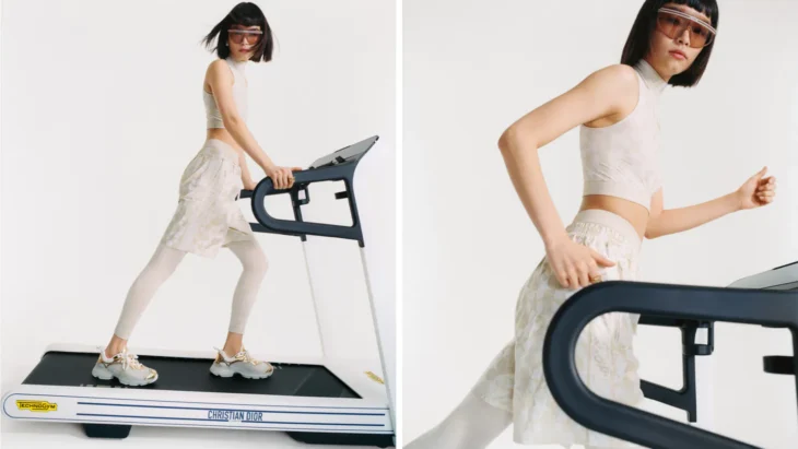 The 'Dior and Technogym Limited Edition', Channeling the energy of the ' Dior Vibe' line by Maria Grazia Chiuri, the House has teamed up with @ Technogym, the high-end sports equipment specialist