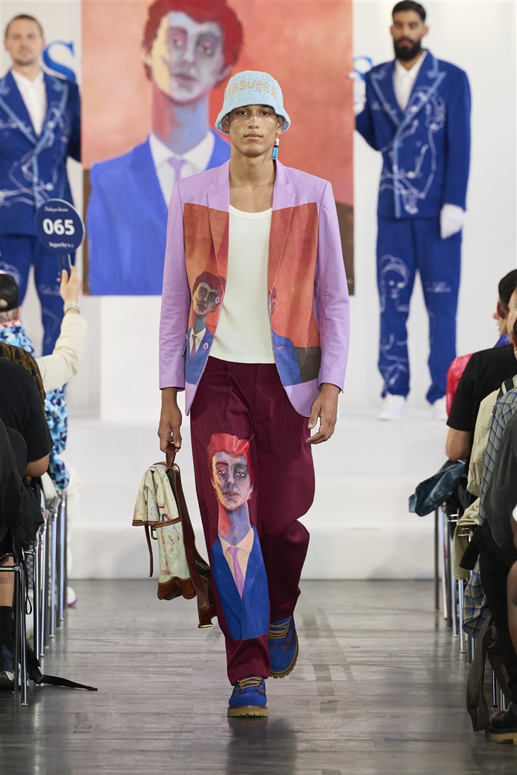 Colm Dillane brings comedy to PFW for his KidSuper FW23 - HIGHXTAR.