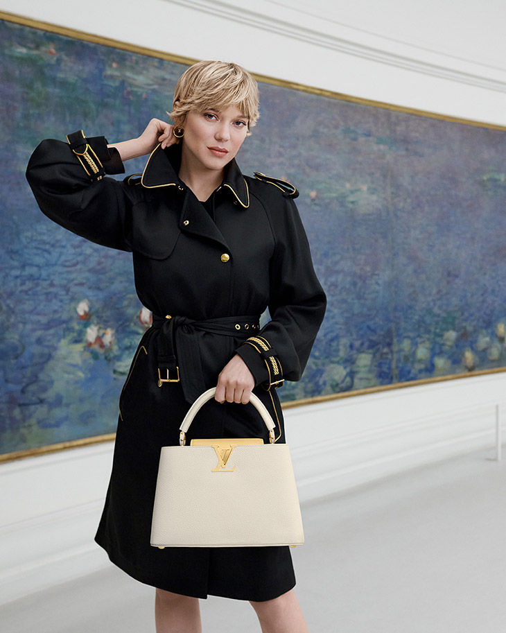 Léa Seydoux Louis Vuitton Spell On You Campaign 2022 - theFashionSpot