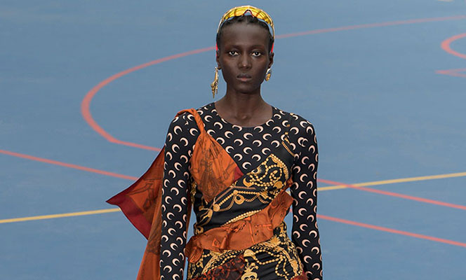 PFW: MARINE SERRE Spring Summer 2023 Collection