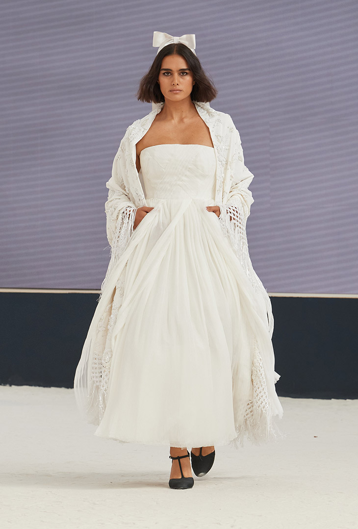 Chanel couture makes a subdued ode to Parisian elegance in fall-winter  collection – News-Herald