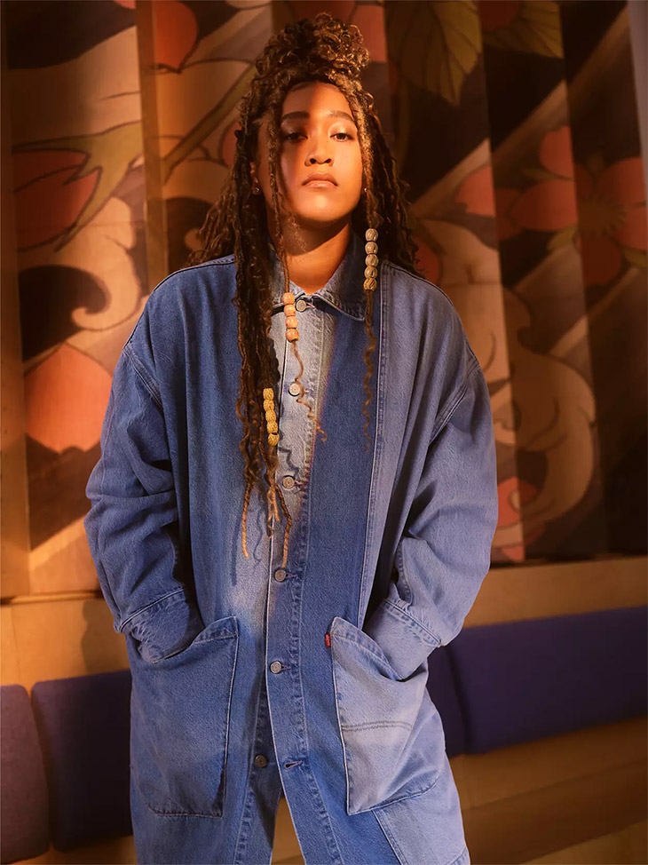 NAOMI OSAKA x LEVI'S Summer 2022 Limited Edition Collection