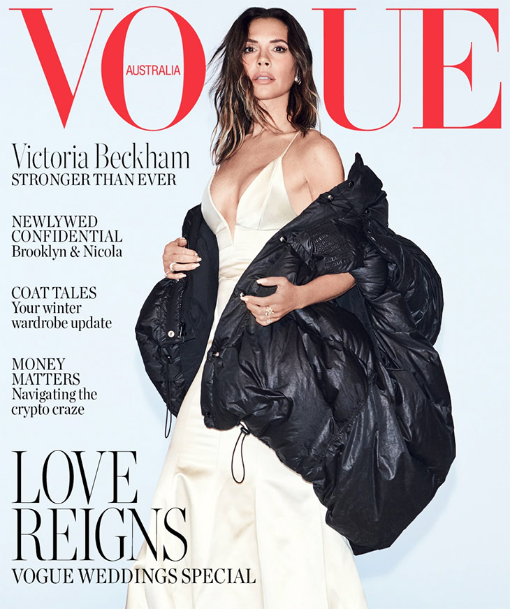 Victoria Beckham is the Cover Star of Vogue Australia July 2022 Issue