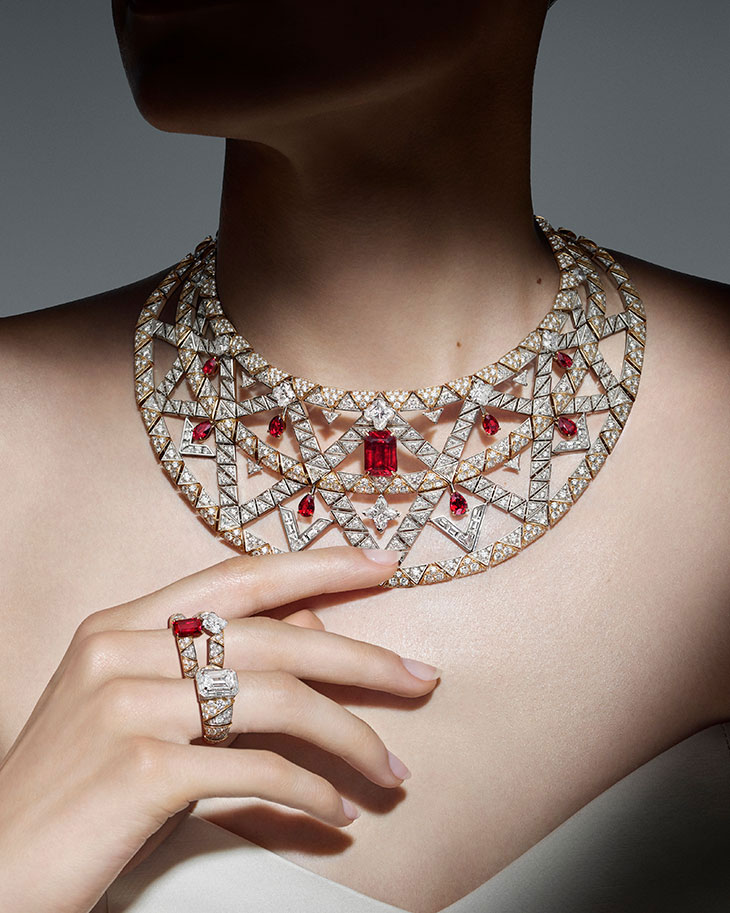 LOUIS VUITTON High Jewellery Collection Took 40,000 Hours of Work