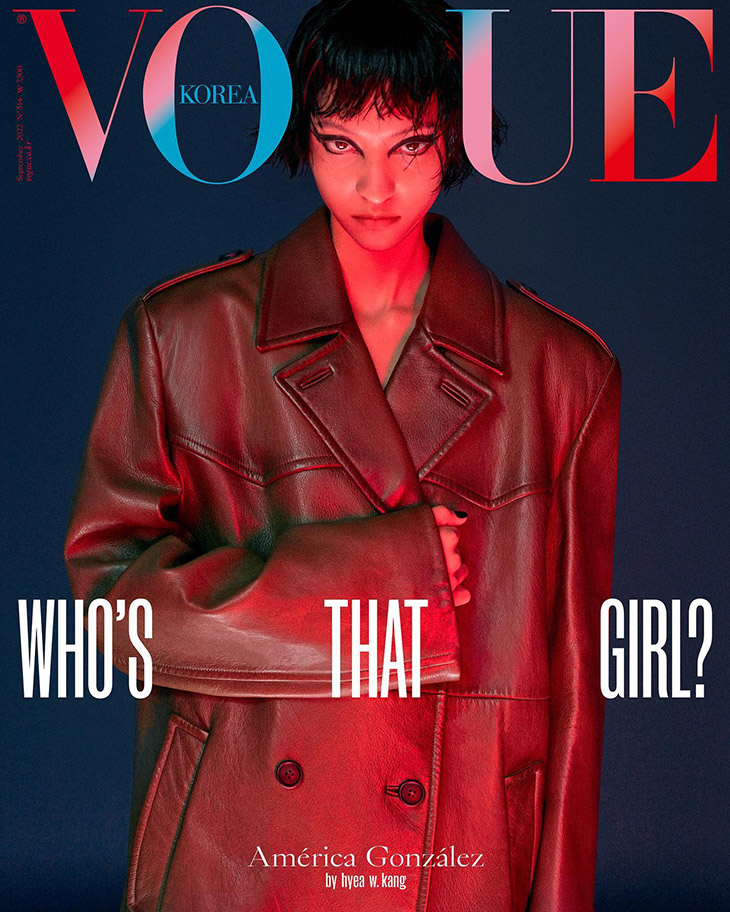 América González Covers Vogue Korea September 2022 Issue