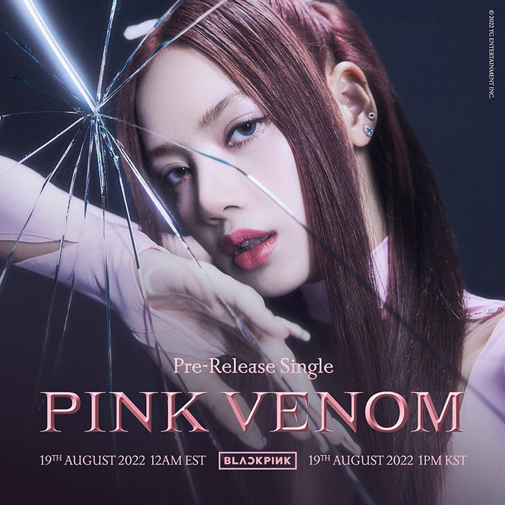 BLACKPINK Reveals New Posters for PINK VENOM Single
