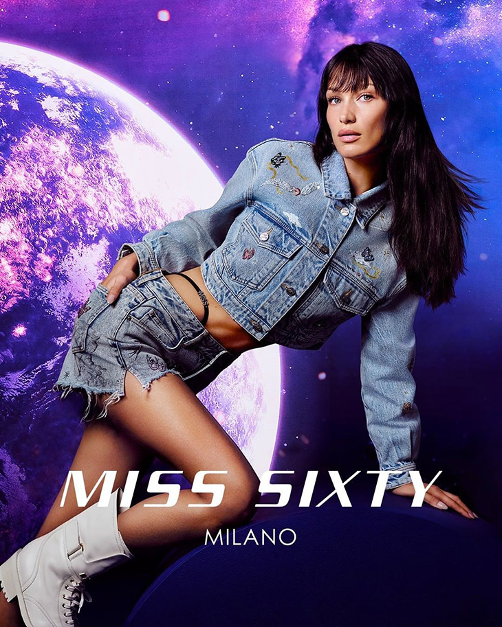 Bella Hadid is the Face of MISS SIXTY Fall Winter 2022 Collection