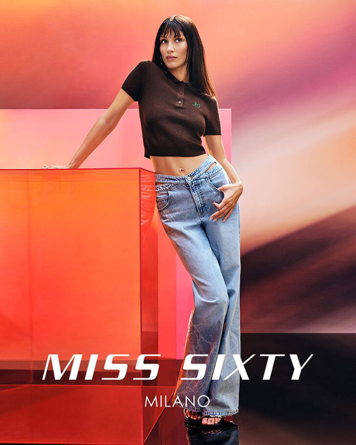 Bella Hadid is the Face of MISS SIXTY Fall Winter 2022 Collection